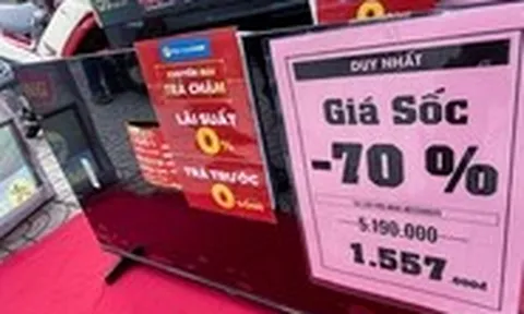 Điện máy thanh lý giảm tới 70%: Mua sao để không 'ham rẻ hóa đắt'