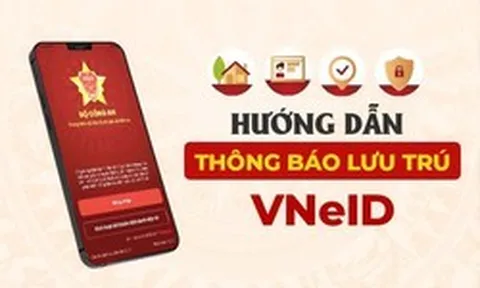 Hướng dẫn thông báo lưu trú trên VNeID khi có người ở lại nhà qua đêm