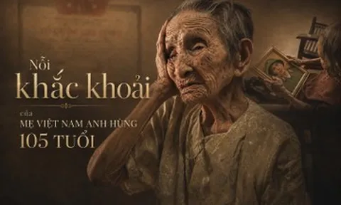 Nỗi khắc khoải của Mẹ Việt Nam anh hùng 105 tuổi bên ngôi mộ gió của con liệt sĩ