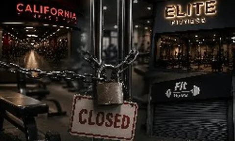 Chuỗi phòng tập hạng sang Elite, California "thi nhau" đóng cửa, một phòng gym 10 năm tuổi khác chịu chung số phận vì "mất khả năng trả nợ"