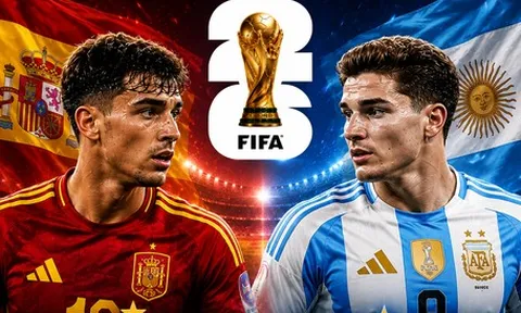 Tương quan sức mạnh giữa Tây Ban Nha và Argentina ở chung kết World Cup 2026