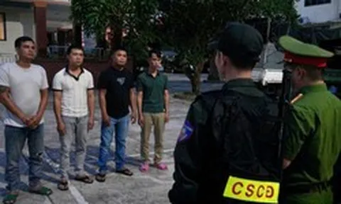 Điều tra số tiền 1,2 tỷ đồng, công an giữ hàng chục điện thoại, bắt Trương Văn Bình SN 1985 và 8 người
