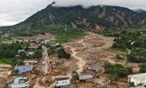 Toàn cảnh hiện trường lũ quét, sạt lở kinh hoàng ở Mường Than, Lai Châu