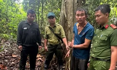 Bắt quả tang người đàn ông săn bắt tê tê trong khu bảo tồn ở Đồng Nai