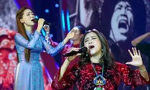 Thanh Lam hát Màu hoa đỏ, Hòa Minzy hát Nỗi đau giữa hòa bình tưởng nhớ Một thời hoa lửa