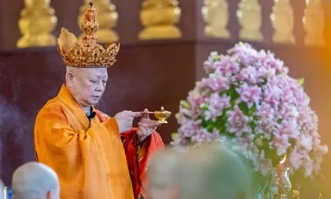 Lễ trai đàn chẩn tế siêu tiến anh linh các liệt sĩ ở Học viện Phật giáo tại TP.HCM