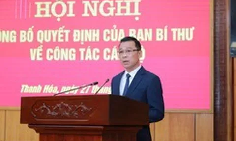 Thiếu tướng Tô Anh Dũng làm Chủ tịch UBND tỉnh Thanh Hóa