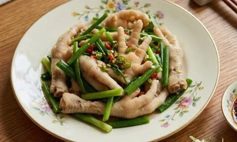 Cách làm chân gà hấp hành đơn giản, thơm nức mũi, ai cũng mê