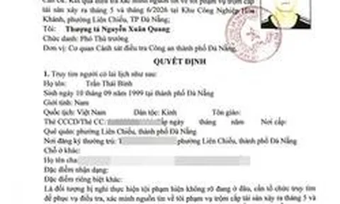 Công an truy tìm 2 người tên Lê Văn Cảnh SN 2002 và Trần Thái Bình SN 1999