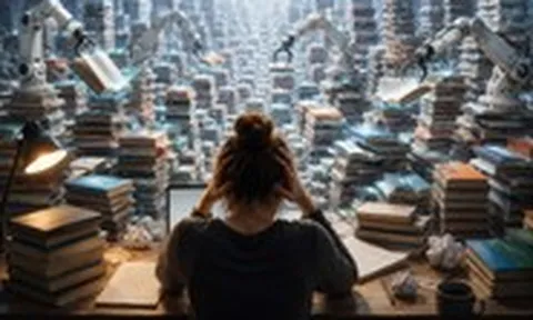 Sách AI tràn ngập, nhà văn thật có nguy cơ bị 'xóa sổ'?