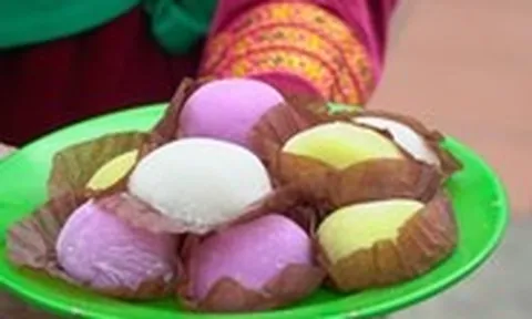 Món bánh tên lạ của người Sán Dìu ngon ‘ăn đứt mochi Nhật Bản’
