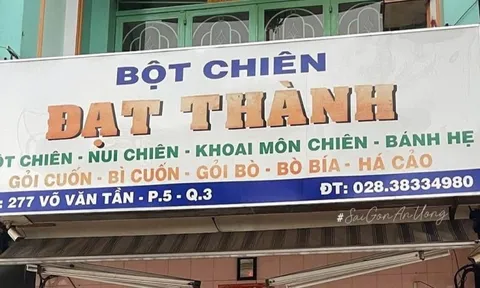 Quán bột chiên hơn 30 năm nổi tiếng bậc nhất TP.HCM bất ngờ đóng cửa