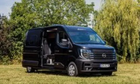 Nhà di động điện chạy 410km/sạc, máy sưởi lấy điện từ pin xe mà không hao hụt quãng đường