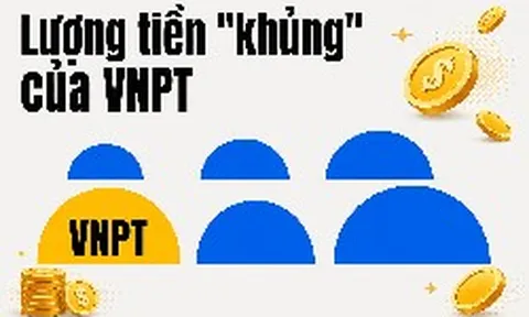 VNPT nắm giữ lượng tiền hơn 62.000 tỷ đồng, lớn hơn cả Vinhomes, Viettel Global