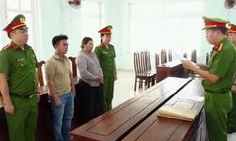 Thi hành lệnh khám xét đối với chủ đất Trần Thị Thúy Linh SN 1980