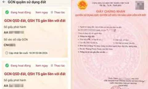 Sổ đỏ bắt đầu hiển thị trên VNeID, người dân có thể tra cứu