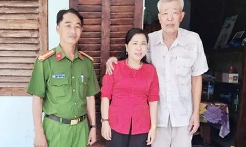 Sau 43 năm thất lạc, con gái vỡ òa khi Công an Cần Thơ giúp tìm được cha