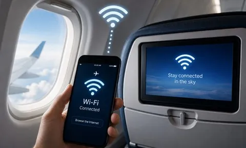 Wifi trên máy bay Việt Nam sắp bước vào cuộc đua mới với vệ tinh Starlink?