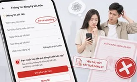 Cô gái 26 tuổi ở Gia Lai làm thủ tục đăng ký kết hôn trực tuyến với thanh niên tại Đà Nẵng chỉ để… cho vui