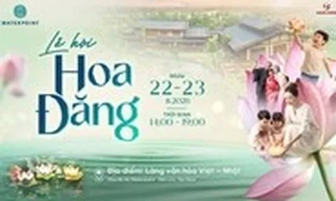 Lễ hội Hoa Đăng Waterpoint: Thắp sáng tình thân, nuôi dưỡng nhịp sống đô thị