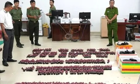 Triệt phá đường dây vận chuyển gần 9.300 kíp nổ từ Lào vào Việt Nam