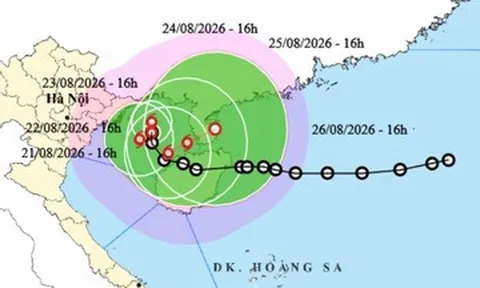 Bão số 4 chính thức hình thành, di chuyển 'nhúc nhích', liên tục đổi hướng