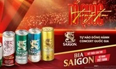 Bia Saigon đồng hành cùng ‘Concert Quốc gia: Tổ quốc trong tim 2026’