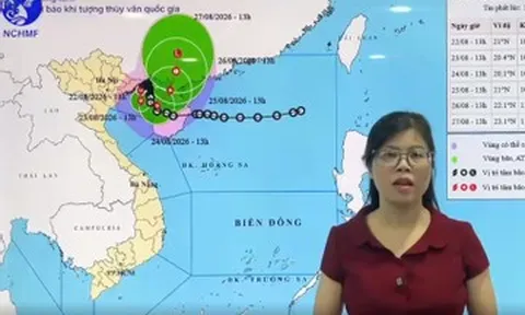 Bão số 4 Narra đi chậm bất thường, liên tục đổi hướng, miền Bắc mưa lớn 'như trút nước'