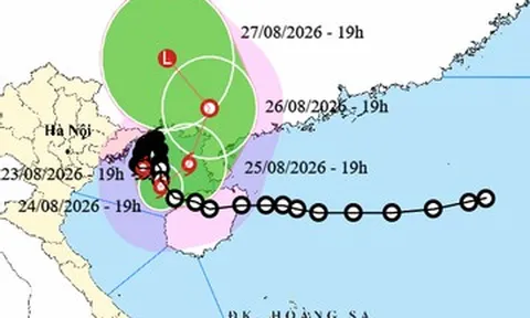 Bão số 4 Narra bắt đầu ngoặt ra ngoài, miền Bắc khi nào giảm mưa lớn?
