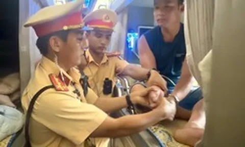 Chặn xe khách kiểm tra, công an bắt Nguyễn Văn Thành SN 1984