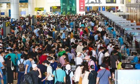 Dự kiến 125.000 khách qua sân bay Nội Bài vào ngày cao điểm nghỉ lễ 2/9