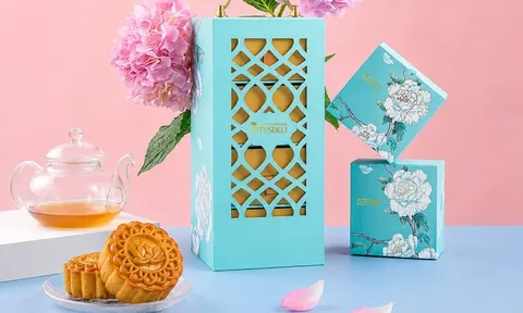 Thưởng trăng với BST bánh Trung thu cao cấp Vietnam Airlines LOTUSDELI