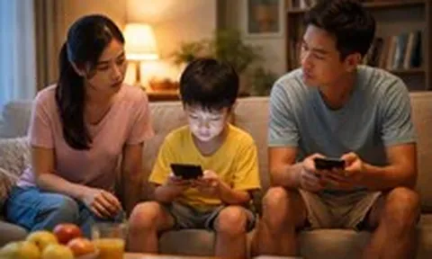 Hệ lụy từ video ngắn: 'Cứu' con khỏi chiếc điện thoại