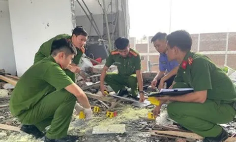 Hiện trường vụ nổ dãy nhà trọ khiến 1 người tử vong, 3 người bị thương ở Phú Thọ