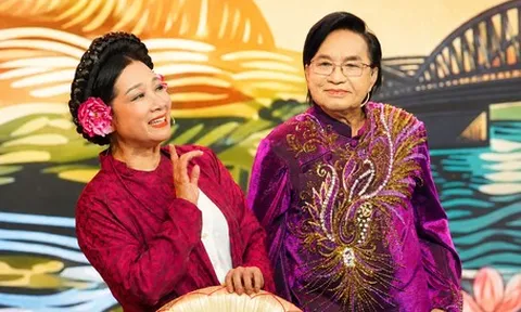 Thanh Tuấn là chàng trai xứ Huế, Thanh Thanh Hiền hóa cô gái Kinh Bắc ở Gala Chuông vàng vọng cổ