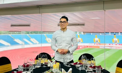Tiệc fine dining ở sân Mỹ Đình xem trọn chiến thắng của Việt Nam