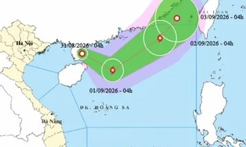 Tàn dư bão Saudel mạnh lên thành áp thấp nhiệt đới, có thể thành bão số 5
