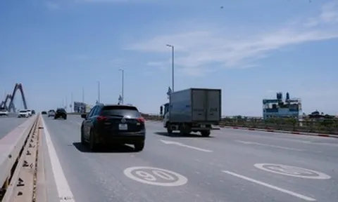 Sẽ phạt nguội xe vi phạm khoảng cách an toàn, chạy quá tốc độ trên cầu Nhật Tân