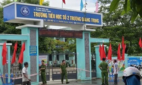 Cháy tại trường tiểu học, phát hiện một hiệu phó tử vong