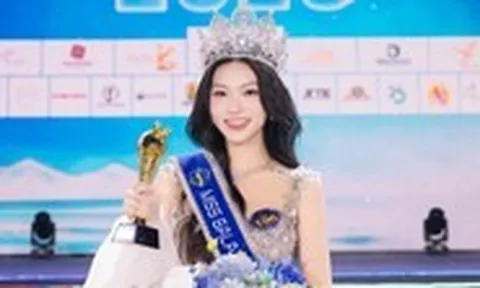 Sinh viên Dương Phương Thảo đăng quang hoa hậu Hoa hậu Ngân hà Việt Nam 2026