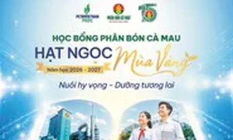 Phân Bón Cà Mau dành gần 2 tỉ đồng tiếp sức học sinh, sinh viên