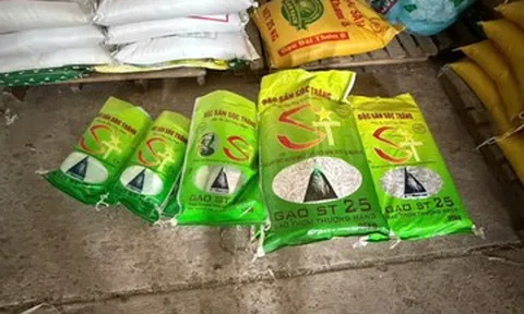 Khởi tố hình sự vụ đóng gói gạo ST25 giả ở An Giang