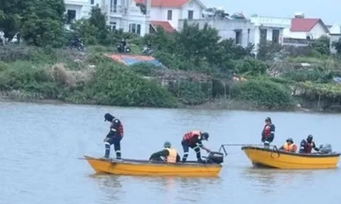 Tìm thấy thi thể Thiếu tá Trần Văn Tùng sau nhiều giờ mất tích trên sông Trà Lý
