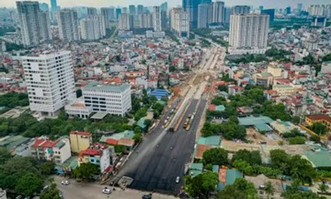 Cận cảnh công trường Vành đai 2,5 Hà Nội chạy đua tiến độ để thông xe kỹ thuật dịp 10/10