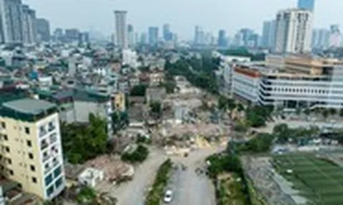 Giải phóng xong mặt bằng đường nối Phạm Hùng - Lê Đức Thọ, Hà Nội trước ngày 30-9