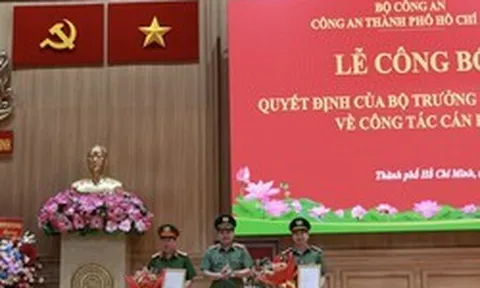 Đại tá Lê Công Anh làm Thủ trưởng Cơ quan An ninh điều tra Công an TPHCM