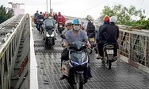Hiện trạng cầu Rạch Dơi vừa được HĐND TP.HCM thông qua chủ trương đầu tư 3.197 tỉ đồng