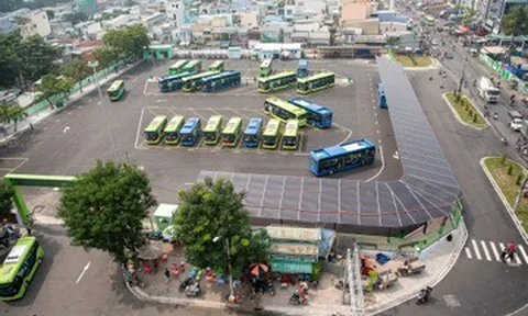 Diện mạo mới bến xe buýt ở cửa ngõ phía Nam TPHCM