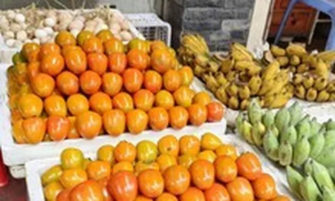 Hồng Đà Lạt, hồng miền Bắc và hồng Trung Quốc đổ bộ thị trường TP.HCM