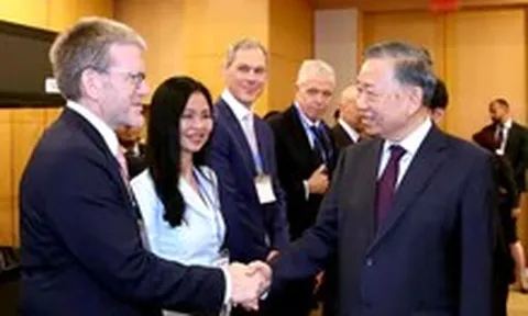Tổng Bí thư, Chủ tịch nước Tô Lâm dự tọa đàm bàn tròn với các doanh nghiệp lớn của Mỹ